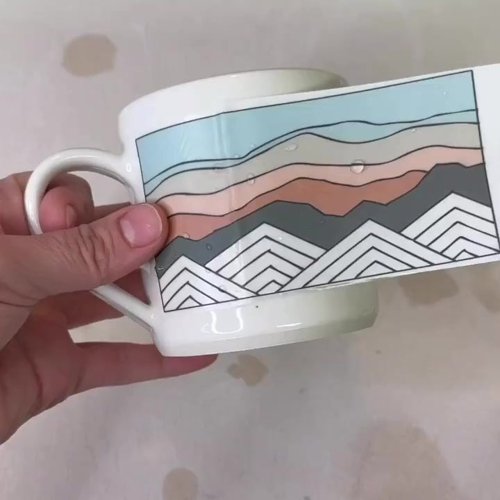 Custom Full Color Digital Ceramic Decal